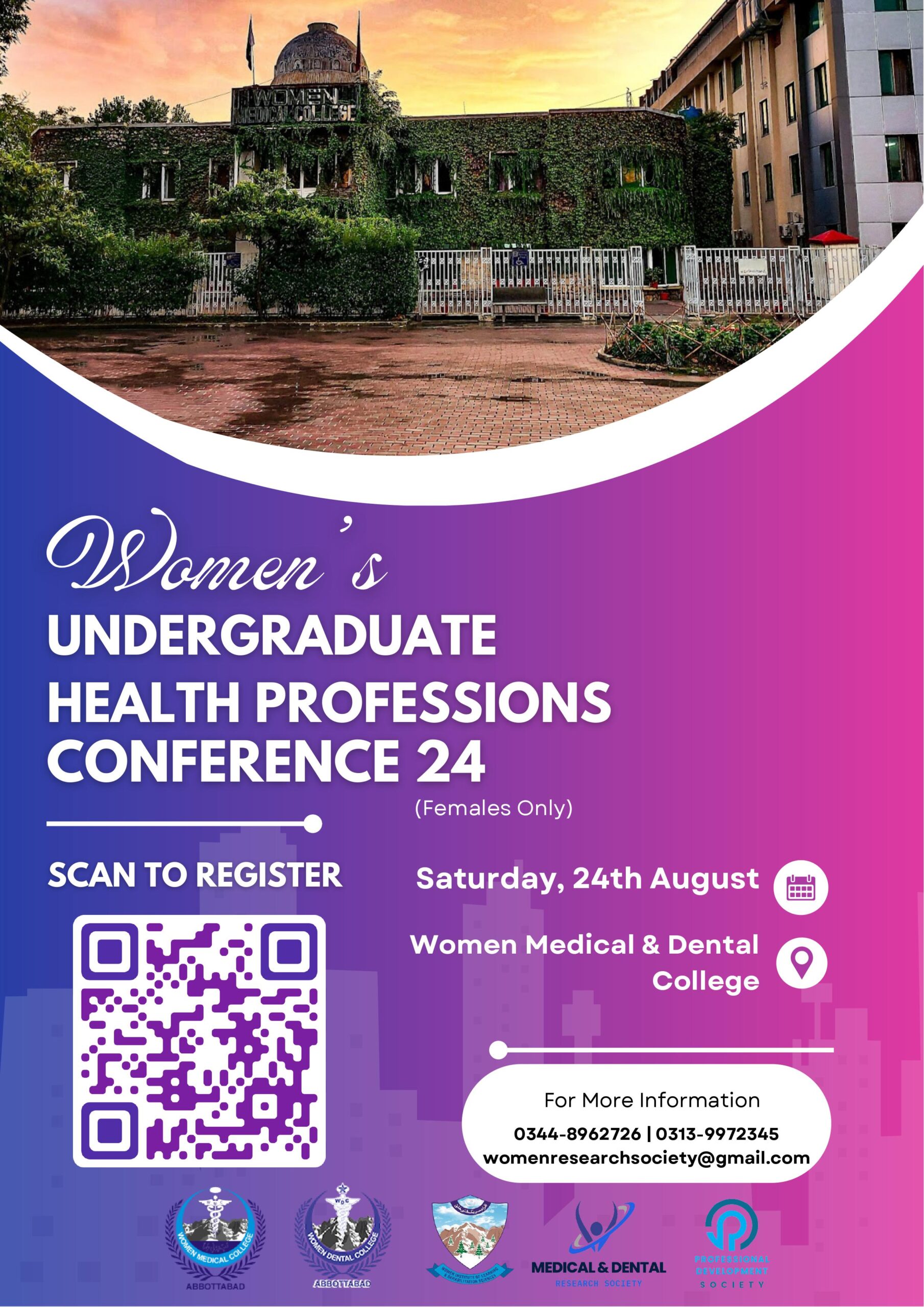 Women’s Undergraduate Health Professions Conference 2024 – WMC